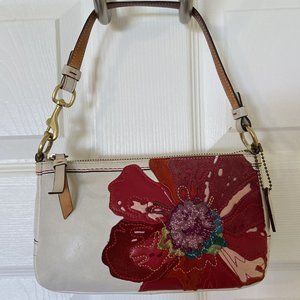 COACH Poppy leather applique limited edition